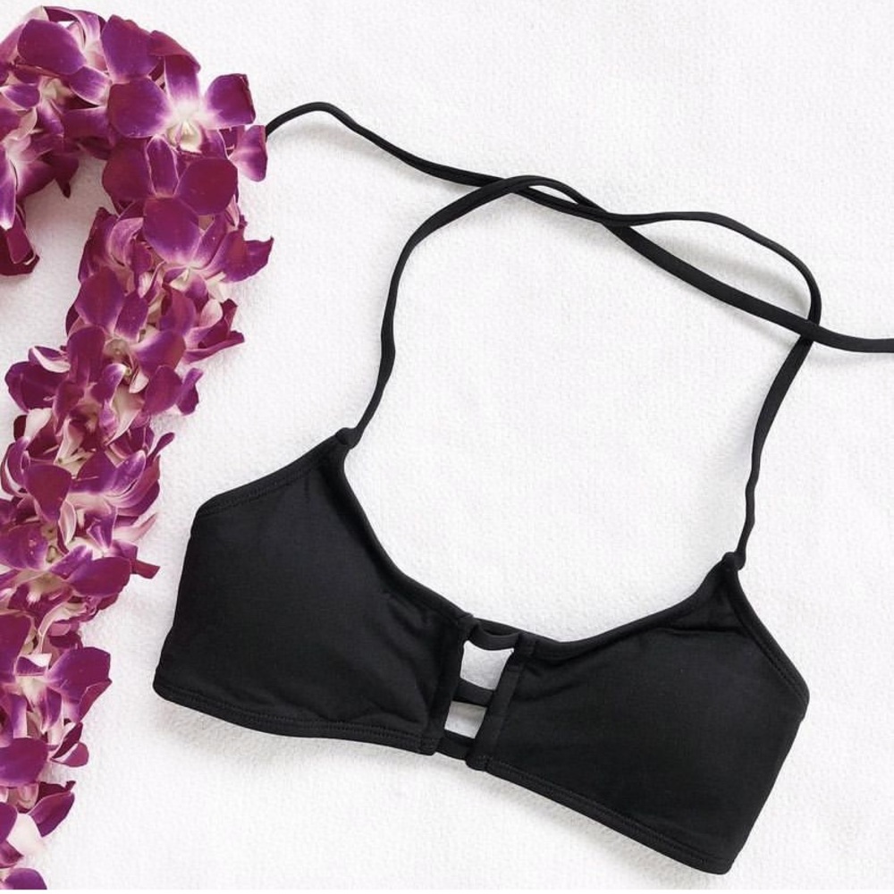 Midori Maua Loa Bikini in black